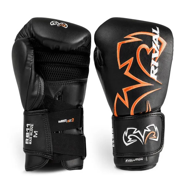 Rival RB11 Evolution Bag boxing gloves