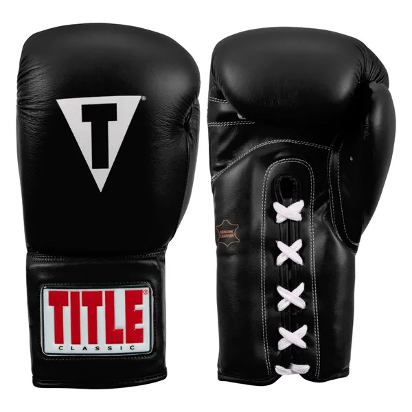 Title Boxing Classic Leather Lace Training Gloves 2.0 boxing gloves